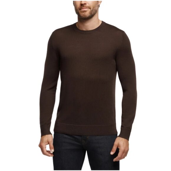 NWT Banana Republic Men’s Merino Wool Brown Sweater Size XL